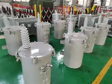 25kva 37.5kva 137v to 13800v Dyn11 Single Phase Oil Filled Pole Mount Transformer 25kva 37.5kva 137v to 13800v Dyn11 Single Phase Oil Filled Pole Mount Transformer